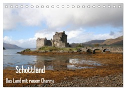 Schottland - Das Land mit rauem Charme (Tischkalender 2026 DIN A5 quer), CALVENDO Monatskalender - Mecky Lacher-Nadolny