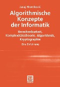 Cover-Bild zum Titel 'Algorithmische Konzepte der Informatik' von 'Juraj Hromkovic'