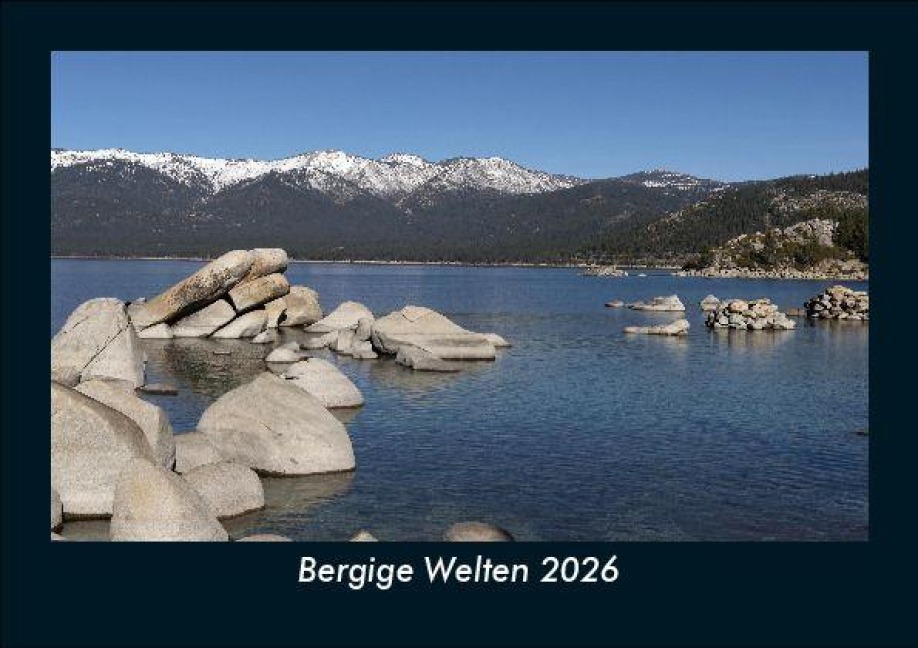 Bergige Welten 2026 Fotokalender DIN A5 - Tobias Becker