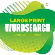 Cover-Bild zum Titel 'Large Print Wordsearch' von 'Eric Saunders'