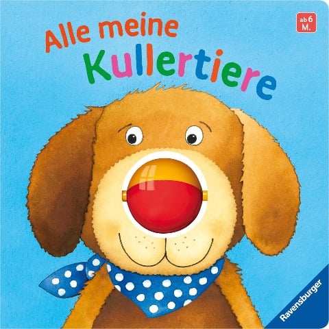 Alle meine Kullertiere - Baby-Buch für Kinder ab 6 Monaten, Spielbuch mit Rasselkugel - Sandra Grimm