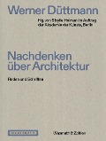 Cover-Bild zum Titel 'Nachdenken über Architektur' von ''