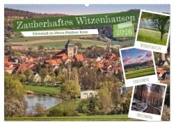 Cover-Bild zum Titel 'Zauberhaftes Witzenhausen (Wandkalender 2026 DIN A2 quer), CALVENDO Monatskalender' von 'Sabine Löwer'