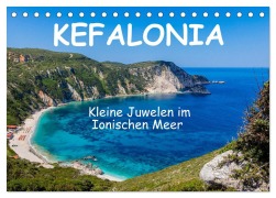Cover-Bild zum Titel 'Kefalonia Kleine Juwelen im Ionischen Meer (Tischkalender 2026 DIN A5 quer), CALVENDO Monatskalender' von 'Mike Steffl'