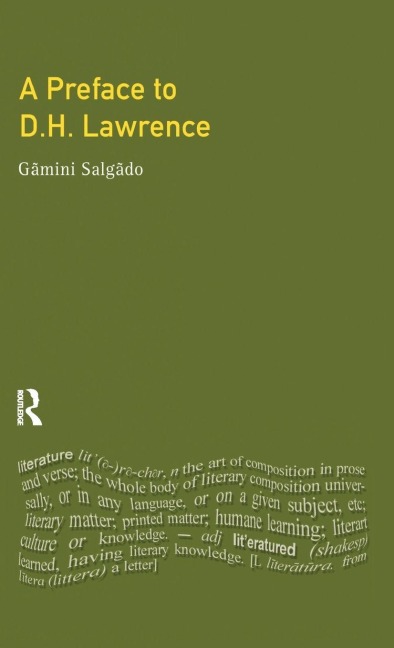 A Preface to Lawrence - Gamini Salgado