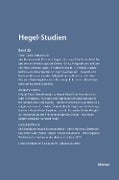Cover-Bild zum Titel 'Hegel-Studien Band 22' von ''