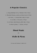 Cover-Bild zum Titel 'Popular Classics (Violin & Piano)' von 'Viktor Dick'