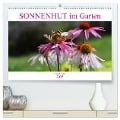 Sonnenhut im Garten (hochwertiger Premium Wandkalender 2025 DIN A2 quer), Kunstdruck in Hochglanz - Gisela Kruse