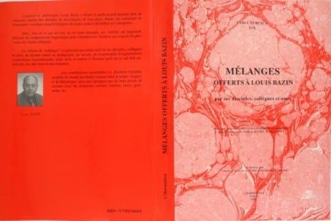Mélanges offerts à Louis BAZIN par ses disciples et ses amis - Bacque-Grammont