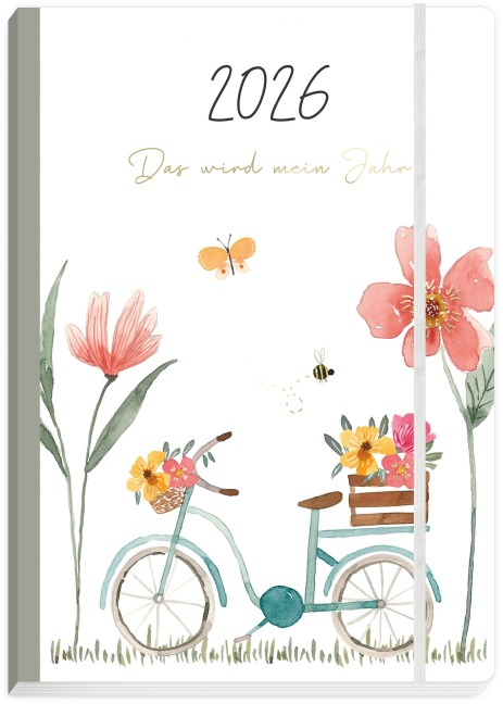 Taschenkalender Lucky Vibes 2026 - Lena Yokota