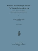 Cover-Bild zum Titel 'Einfache Berechnungsmethoden für Verbundkonstruktionen' von 'Hannskarl Bandel'