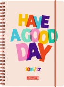 Cover-Bild zum Titel 'Schülerkalender 2026/2027 "Good Day" | A5, Kunststoff' von ''