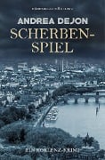 Cover-Bild zum Titel 'Scherbenspiel - Ein Koblenz-Krimi' von 'Andrea Dejon'