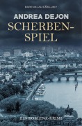 Cover-Bild zum Titel 'Scherbenspiel - Ein Koblenz-Krimi' von 'Andrea Dejon'