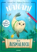 Cover-Bild zum Titel 'Nanami - Dein Ausmalbuch' von 'Nathalie Pohl'