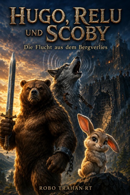 Hugo, Relu und Scoby  Die Flucht aus dem Bergverlies - Robo Trahan Rt