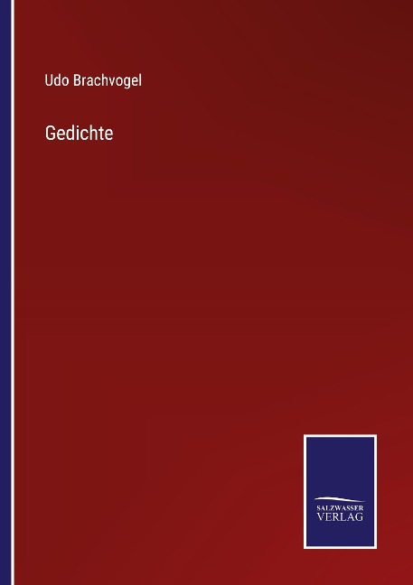 Gedichte - Udo Brachvogel