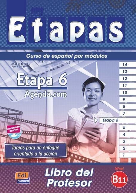 Etapas Level 6 Agenda.com - Libro del Profesor + CD - Sonia Eusebio Hermira, Isabel De Dios Martín
