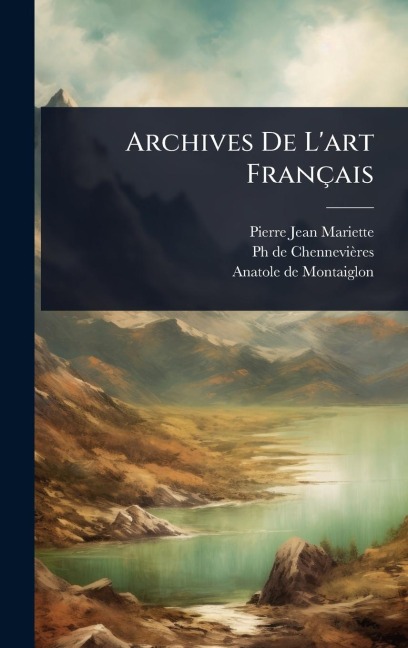 Archives De L'art Français - Pierre-Jean Mariette