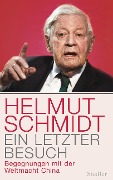 Cover-Bild zum Titel 'Ein letzter Besuch' von 'Helmut Schmidt'