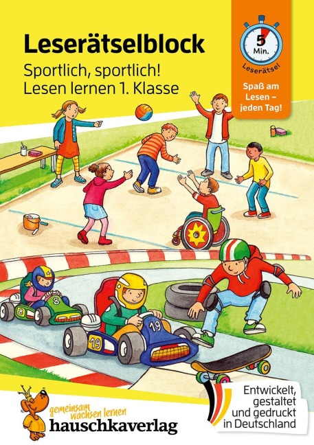 Lesen lernen 1. Klasse für Jungen und Mädchen - Sportlich, sportlich! - Carola Materna