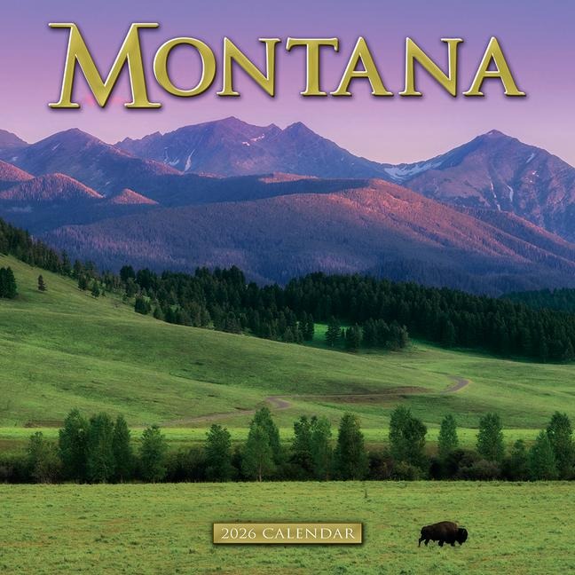 2026 Montana Scenic Wall Calendar - 