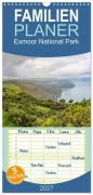 Cover-Bild zum Titel 'Familienplaner 2027 - Exmoor National Park mit 5 Spalten (Wandkalender, 21 x 45 cm) CALVENDO' von 'Stefanie Perner'