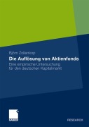 Cover-Bild zum Titel 'Die Auflösung von Aktienfonds' von 'Björn Zollenkop'