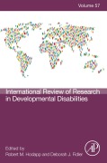 Cover-Bild zum Titel 'International Review of Research in Developmental Disabilities' von ''