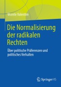 Cover-Bild zum Titel 'Die Normalisierung der radikalen Rechten' von 'Vicente Valentim'