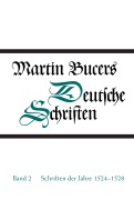 Cover-Bild zum Titel 'Schriften der Jahre 1524-1528' von 'Martin Bucer'