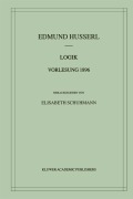 Cover-Bild zum Titel 'Logik Vorlesung 1896' von 'Edmund Husserl'
