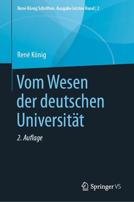 Vom Wesen der deutschen Universität - René König