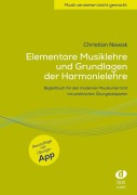 Cover-Bild zum Titel 'Elementare Musiklehre und Grundlagen der Harmonielehre' von 'Christian Nowak'