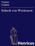 Cover-Bild zum Titel 'Schach von Wuthenow' von 'Theodor Fontane'