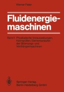 Cover-Bild zum Titel 'Fluidenergiemaschinen' von 'Werner Fister'