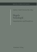 Cover-Bild zum Titel 'Hegels Seinslogik' von ''