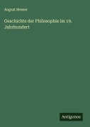 Cover-Bild zum Titel 'Geschichte der Philosophie im 19. Jahrhundert' von 'August Messer'