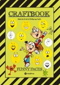 Cover-Bild zum Titel 'CRAFTBOOK - KREATIVES ZEICHNEN - LUSTIGE GESICHTER UND MIMIKEN - RÄTSEL - TOLLE MALVORLAGEN - SELBSTPORTRÄT' von 'Wolfgang André, Gabriele André'