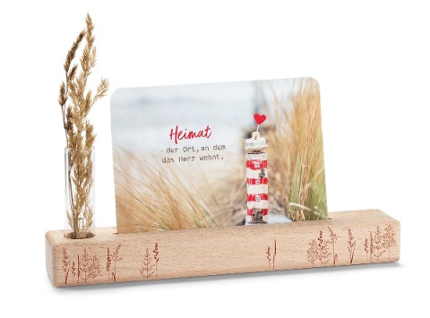 Vasen- und Kartenständer Gräser - 