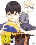 Cover-Bild zum Titel 'Haikyu!!' von 'Haruichi Furudate, Toshimitsu Takeuchi, Takuya Satô, Taku Kishimoto, Susumu Mitsunaka'