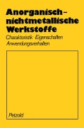 Cover-Bild zum Titel 'Anorganisch-nichtmetallische Werkstoffe' von 'A. Petzold'