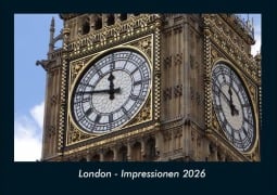 Cover-Bild zum Titel 'London - Impressionen 2026 Fotokalender DIN A4' von 'Tobias Becker'