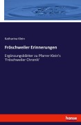 Cover-Bild zum Titel 'Fröschweiler Erinnerungen' von 'Katharina Klein'