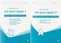 Cover-Bild zum Titel 'Ich kann lesen 1 und Ich kann lesen 2 als Kombi, Schüler-Arbeitshefte für die 1. und 2. Klasse' von 'Katrin Langhans'