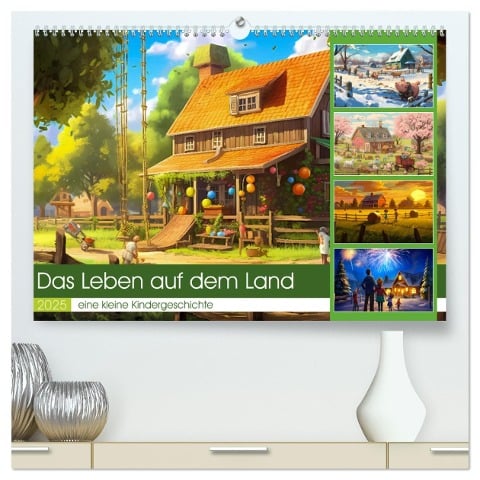 Das Leben auf dem Land (hochwertiger Premium Wandkalender 2025 DIN A2 quer), Kunstdruck in Hochglanz - Steffen Gierok-Latniak