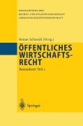 Cover-Bild zum Titel 'Öffentliches Wirtschaftsrecht' von ''