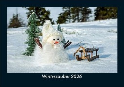 Cover-Bild zum Titel 'Winterzauber 2026 Fotokalender DIN A5' von 'Tobias Becker'