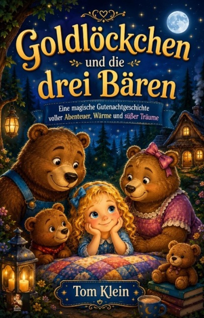 Goldlöckchen und die drei Bären - Eine magische Gutenachtgeschichte voller Abenteuer, Wärme und süßer Träume - Tom Klein