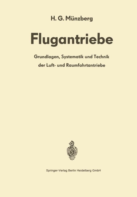 Flugantriebe - H. G. Münzberg